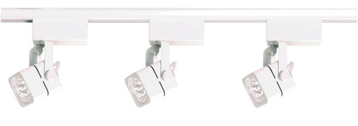 Track Head Nuvo TH232 1 Light - MR16 - 12V Track Head - Square - White Finish - H-Style Nuvo