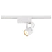 Track Head Nuvo TH234 1 Light - MR16 - 12V Track Head - Round - White Finish - H-Style Nuvo