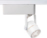 Track Head Nuvo TH234 1 Light - MR16 - 12V Track Head - Round - White Finish - H-Style Nuvo