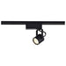 Track Head Nuvo TH235 1 Light - MR16 - 12V Track Head - Round - Black Finish - H-Style Nuvo