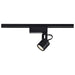 Track Head Nuvo TH235 1 Light - MR16 - 12V Track Head - Round - Black Finish - H-Style Nuvo
