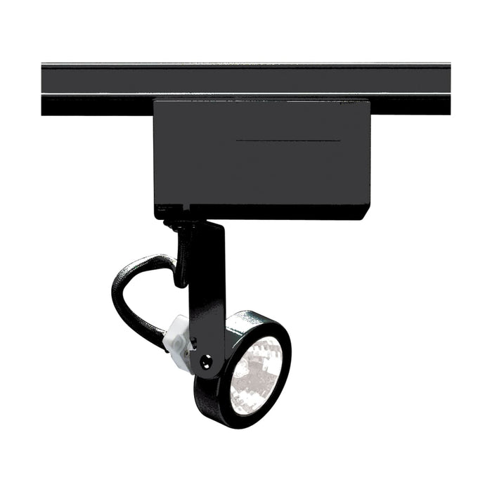 Track Head Nuvo TH239 1 Light - MR16 - 12V Track Head - Gimbal Ring - Black Finish - H-Style Nuvo