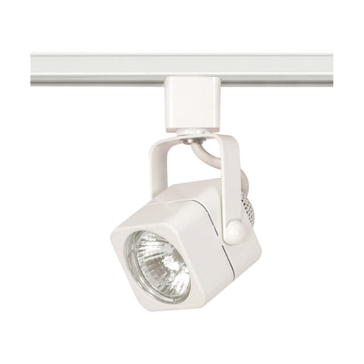 Track Head Nuvo TH312 1 Light - MR16 - 120V Track Head - Square - White Finish - H-Style Nuvo