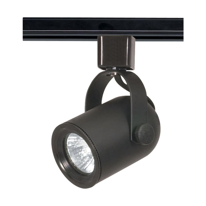 Track Head Nuvo TH316 1 Light - MR16 - 120V Track Head - Round Back - Black Finish - H-Style Nuvo
