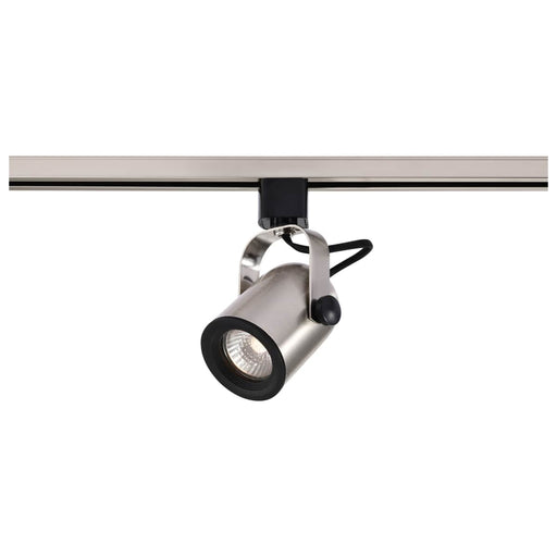 Track Head Nuvo TH317 1 Light - MR16 - 120V Track Head - Round Back - Brushed Nickel Finish - H-Style Nuvo