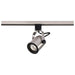 Track Head Nuvo TH317 1 Light - MR16 - 120V Track Head - Round Back - Brushed Nickel Finish - H-Style Nuvo