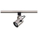 Track Head Nuvo TH317 1 Light - MR16 - 120V Track Head - Round Back - Brushed Nickel Finish - H-Style Nuvo