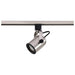 Track Head Nuvo TH317 1 Light - MR16 - 120V Track Head - Round Back - Brushed Nickel Finish - H-Style Nuvo