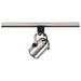 Track Head Nuvo TH317 1 Light - MR16 - 120V Track Head - Round Back - Brushed Nickel Finish - H-Style Nuvo
