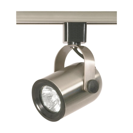 Track Head Nuvo TH317 1 Light - MR16 - 120V Track Head - Round Back - Brushed Nickel Finish - H-Style Nuvo