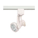 Track Head Nuvo TH321 1 Light - MR16 - 120V Track Head - Gimbal Ring - White Finish - H-Style Nuvo