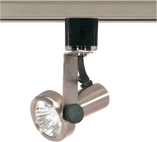 Track Head Nuvo TH323 1 Light - MR16 - 120V Track Head - Gimbal Ring - Brushed Nickel Finish - H-Style Nuvo