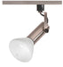 Track Head Nuvo TH324 1 Light - 2" - Track Head - Universal Holder - Brushed Nickel Finish - H-Style Nuvo