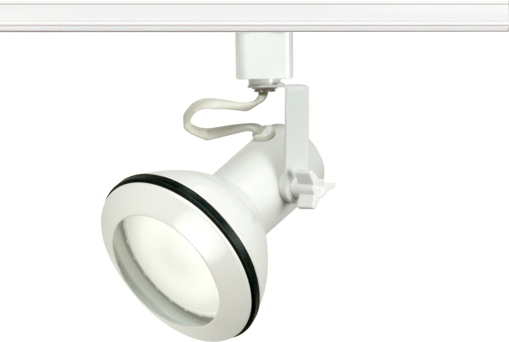 Track Head Nuvo TH332 1 Light - PAR30 (Short Neck) - Track Head - Euro Style - White Finish - H-Style Nuvo