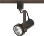 Track Head Nuvo TH347 1 Light - PAR20 - Track Head - Gimbal Ring - Russet Bronze Finish - H-Style Nuvo