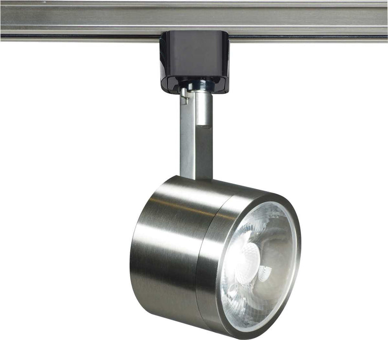 Track Head Nuvo TH405 1 Light - LED - 12W Track Head - Round - Brushed Nickel - 24 Deg. Beam - H-Style Nuvo