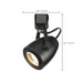 Track Head Nuvo TH412 1 Light - LED - 12W Track Head - Pinch Back - Black - 24 Deg. Beam - H-Style Nuvo