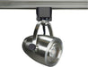 Track Head Nuvo TH415 1 Light - LED - 12W Track Head - Pinch back shape - Brushed Nickel - 24 Deg. Beam - H-Style Nuvo