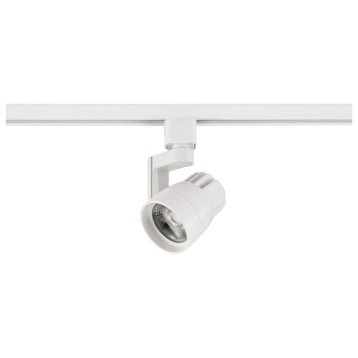 Track Head Nuvo TH423 1 Light - LED - 12W Track Head - Angle Arm - White - 36 Deg. Beam - H-Style Nuvo