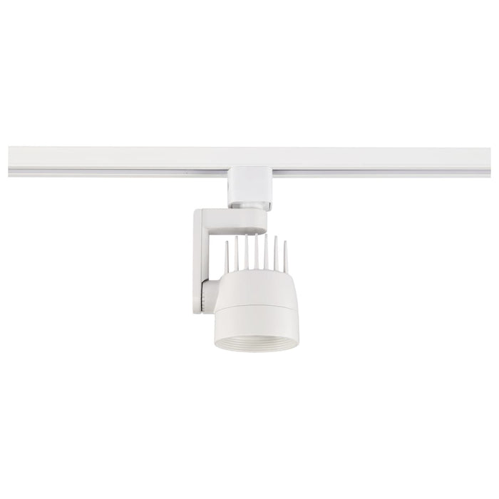Track Head Nuvo TH423 1 Light - LED - 12W Track Head - Angle Arm - White - 36 Deg. Beam - H-Style Nuvo