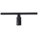 Track Head Nuvo TH432 1 Light - LED - 12W Track Head - Barrel - Black - 24 Deg. Beam - H-Style Nuvo