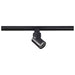 Track Head Nuvo TH432 1 Light - LED - 12W Track Head - Barrel - Black - 24 Deg. Beam - H-Style Nuvo
