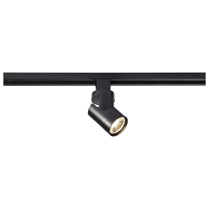 Track Head Nuvo TH432 1 Light - LED - 12W Track Head - Barrel - Black - 24 Deg. Beam - H-Style Nuvo