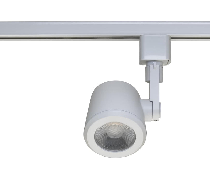 Track Head Nuvo TH451 1 Light - LED - 12W Track Head - Taper Back - White - 24 Deg. Beam - H-Style Nuvo