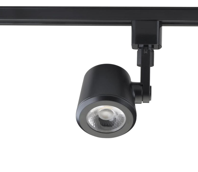 Track Head Nuvo TH452 1 Light - LED - 12W Track Head - Taper Back - Black - 24 Deg. Beam - H-Style Nuvo