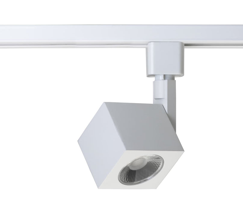 Track Head Nuvo TH463 1 Light - LED - 12W Track Head - Square - White - 36 Deg. Beam - H-Style Nuvo