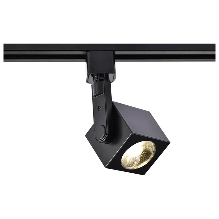 Track Head Nuvo TH464 1 Light - LED - 12W Track Head - Square - Black - 36 Deg. Beam - H-Style Nuvo
