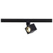 Track Head Nuvo TH464 1 Light - LED - 12W Track Head - Square - Black - 36 Deg. Beam - H-Style Nuvo