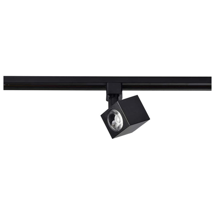 Track Head Nuvo TH464 1 Light - LED - 12W Track Head - Square - Black - 36 Deg. Beam - H-Style Nuvo