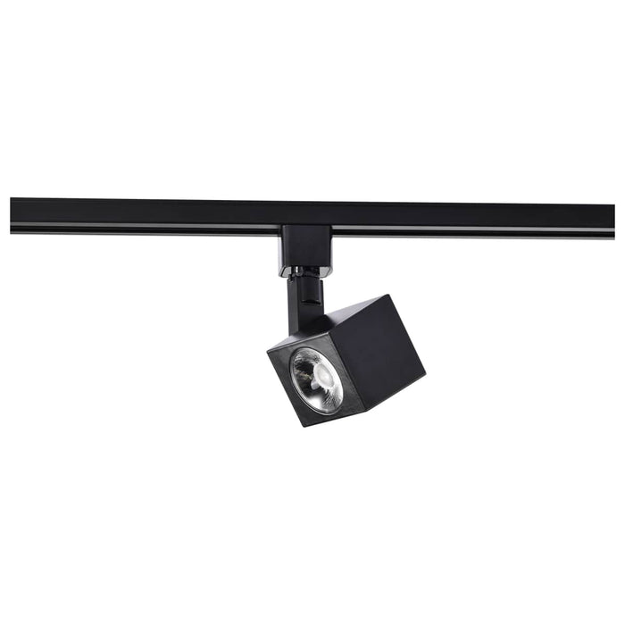 Track Head Nuvo TH464 1 Light - LED - 12W Track Head - Square - Black - 36 Deg. Beam - H-Style Nuvo