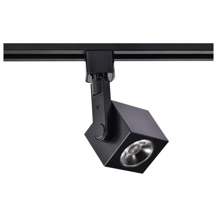 Track Head Nuvo TH464 1 Light - LED - 12W Track Head - Square - Black - 36 Deg. Beam - H-Style Nuvo