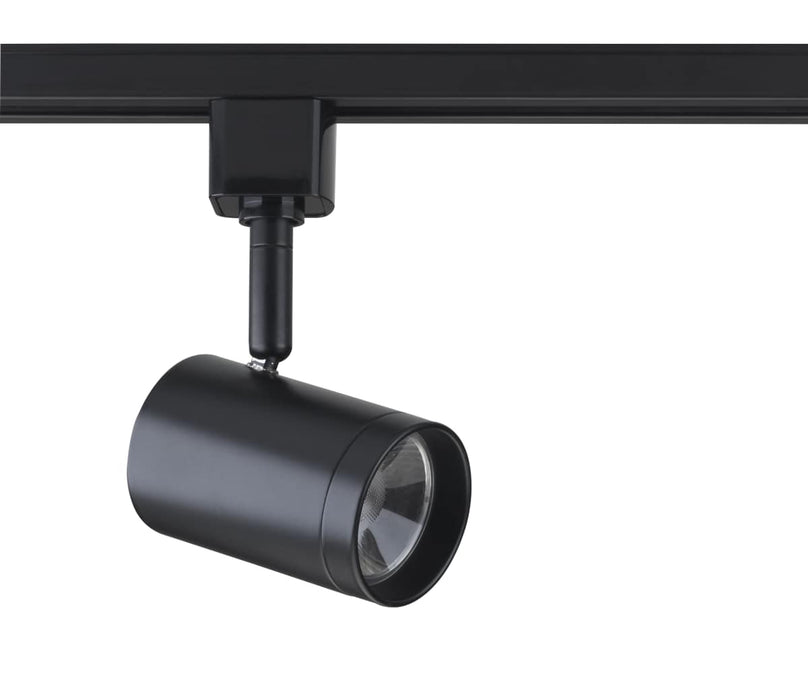 Track Head Nuvo TH474 1 Light - LED - 12W Track Head - Small Cylinder - Matte Black - 36 Deg. Beam - H-Style Nuvo