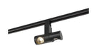 Track Head Nuvo TH480 LED - 24 Watt Track Head - Dual Pipe - Black - 24 deg. Beam Angle - H-Style Nuvo