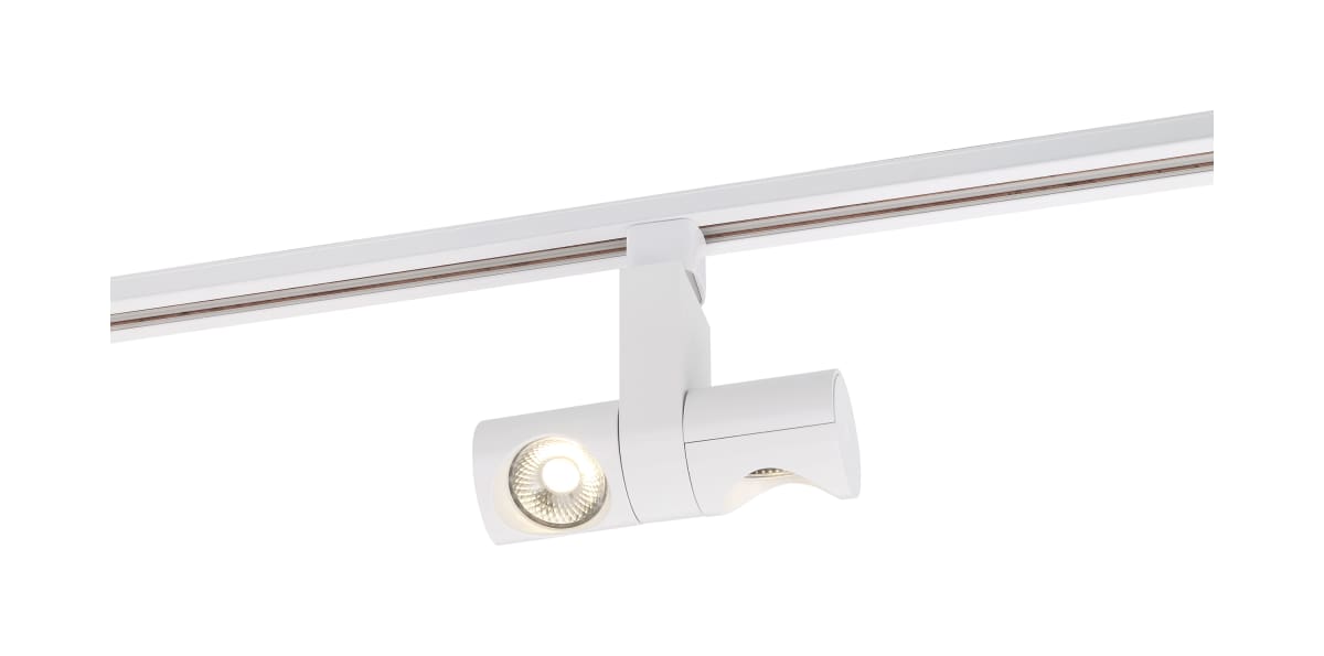 Track Head Nuvo TH482 LED - 24 Watt Track Head - Dual Pipe - White - 24 deg. Beam Angle - H-Style Nuvo