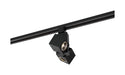Track Head Nuvo TH484 LED - 24 Watt Track Head - Dual Square - Black - 24 deg. Beam Angle - H-Style Nuvo