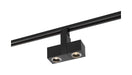 Track Head Nuvo TH484 LED - 24 Watt Track Head - Dual Square - Black - 24 deg. Beam Angle - H-Style Nuvo