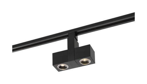 Track Head Nuvo TH485 LED - 24 Watt Track Head - Dual Square - Black - 36 deg. Beam Angle - H-Style Nuvo