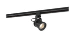 Track Head Nuvo TH488 LED - 12 Watt Forged Track Head - Black - 24 deg. Beam Angle - H-Style Nuvo