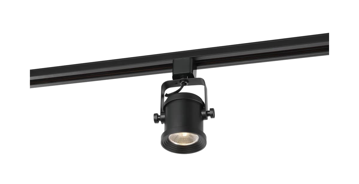 Track Head Nuvo TH489 LED - 12 Watt Forged Track Head - Black - 36 deg. Beam Angle - H-Style Nuvo