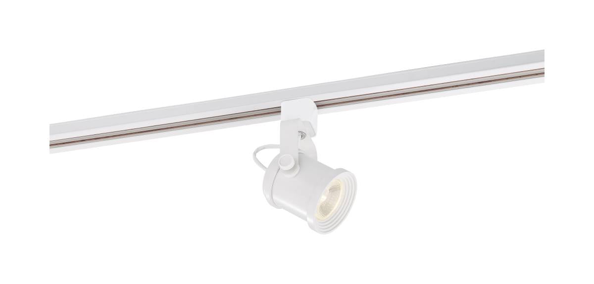 Track Head Nuvo TH490 LED - 12 Watt Forged Track Head - White - 24 deg. Beam Angle - H-Style Nuvo
