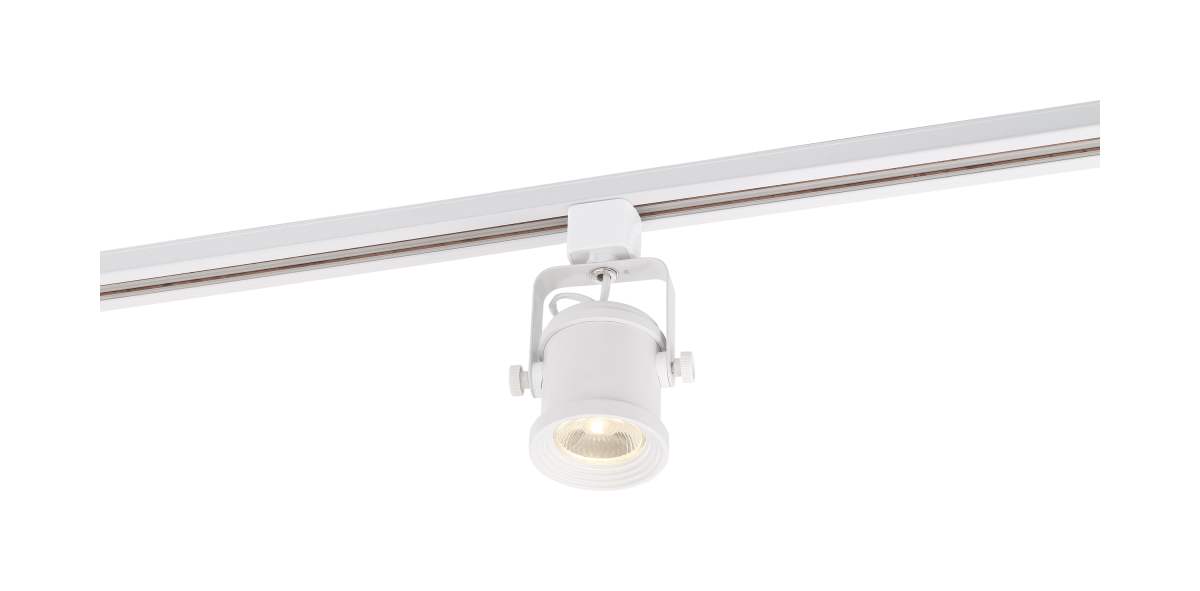 Track Head Nuvo TH491 LED - 12 Watt Forged Track Head - White - 36 deg. Beam Angle - H-Style Nuvo