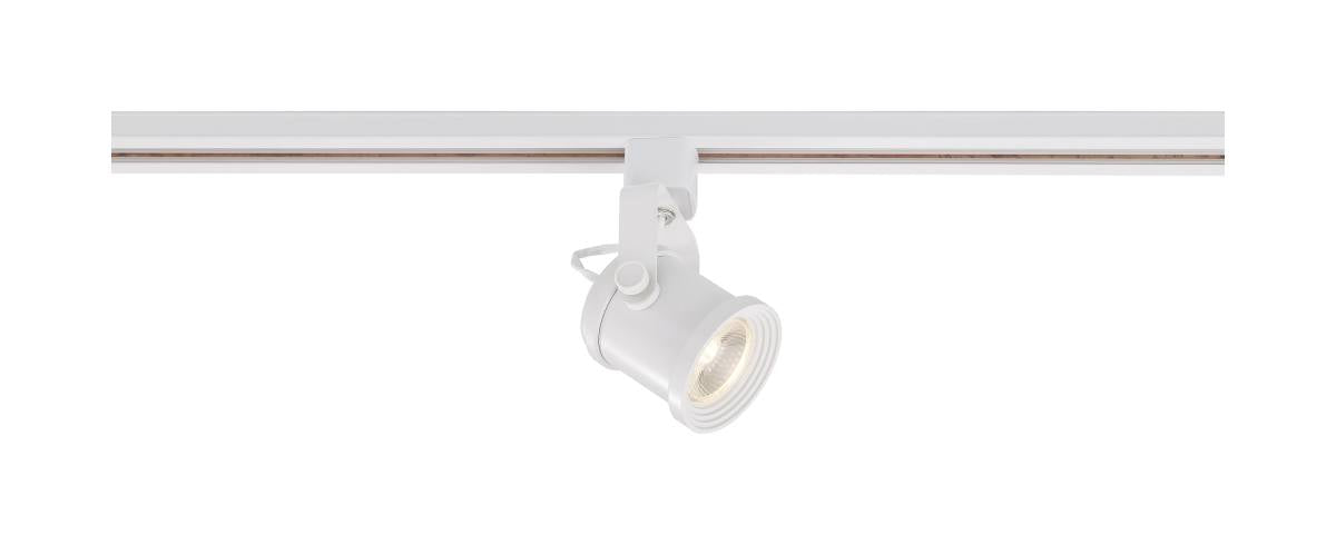 Track Head Nuvo TH491 LED - 12 Watt Forged Track Head - White - 36 deg. Beam Angle - H-Style Nuvo