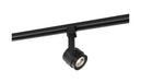 Track Head Nuvo TH494 LED - 12 Watt Piston Track Head - Black - 24 deg. Beam Angle - H-Style Nuvo