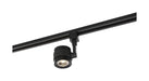 Track Head Nuvo TH495 LED - 12 Watt Piston Track Head - Black - 36 deg. Beam Angle - H-Style Nuvo
