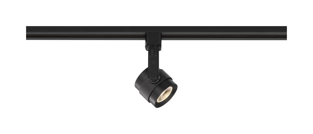 Track Head Nuvo TH495 LED - 12 Watt Piston Track Head - Black - 36 deg. Beam Angle - H-Style Nuvo