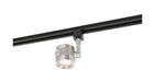 Track Head Nuvo TH499 LED - 12 Watt Piston Track Head - Brushed Nickel - 36 deg. Beam Angle - H-Style Nuvo